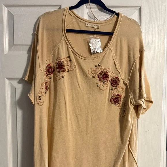 NWT We The Free Harper Tee Free People - Picture 5 of 7